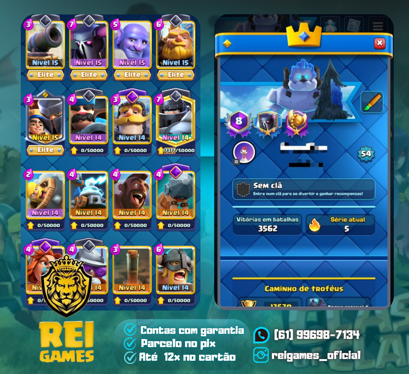 Nível 54 | 6 elites | 8 evoluções | 8 anos | (#12)