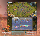 ⚡CV 18 vindo do cv17 full (Paisagem Clash of Dragons) +7 PAISAGENS (M+59) +cv14 de brinde