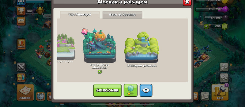 Cv15 semi full | 2 Paisagens | 11 Skins | Equipamentos 80% | (+15)