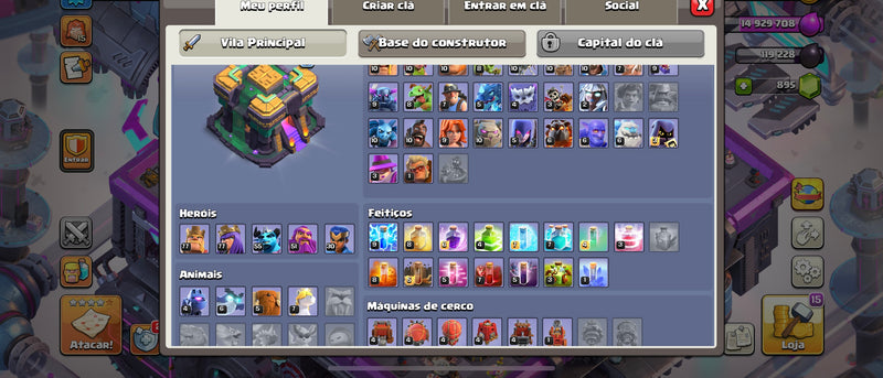 Cv14 | 1 Paisagem | 6 Skins | Equipamentos de cv14 max | (+103)