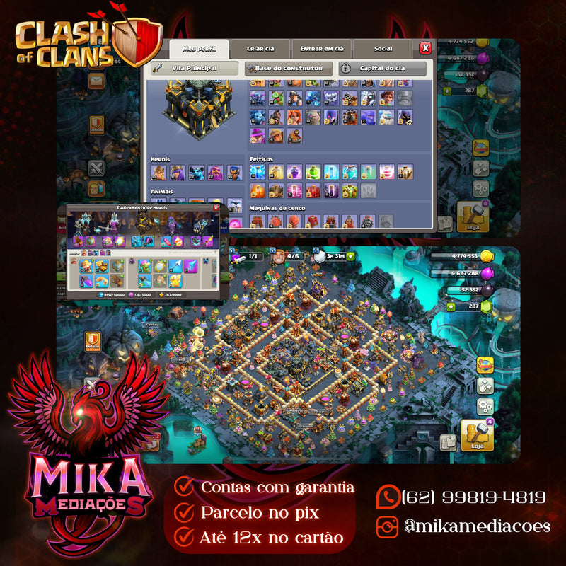 Cv17 | 3 Paisagens | Set Fantasma Completo | Lotada de decorações | (+802)