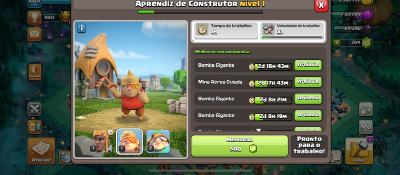 Cv15 semi full | 2 Paisagens | 11 Skins | Equipamentos 80% | (+15)