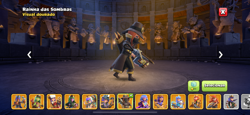 Cv18 | 4 Paisagens | 46 Skins | Equipamentos 89% | (+47)