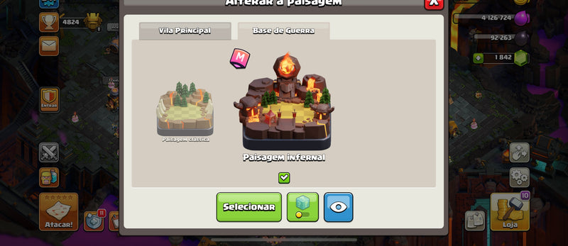 Cv17 | 5 Paisagens | 54 Skins | Equipamentos 90% | Set Mágico | (+50)