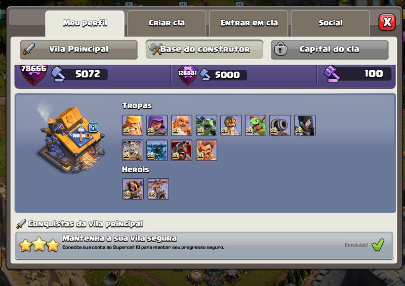 ⚡CV 17 BRABA(Paisagem Clash of Dragons) (M+59)