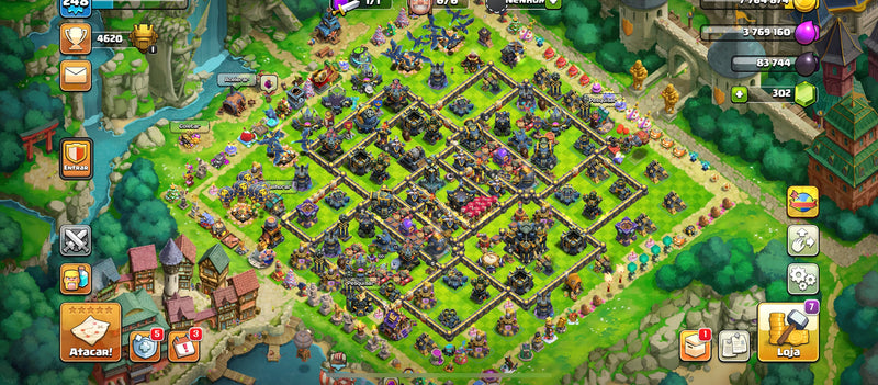 Cv17 | 8 Paisagens | 48 Skins | Muitas decorações | Equipamentos 83% | (+56)