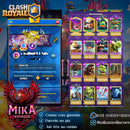 Nível 69 | 24 Evoluções | 86 Elites | 208 Emotes | CRL 2018 | (+79)