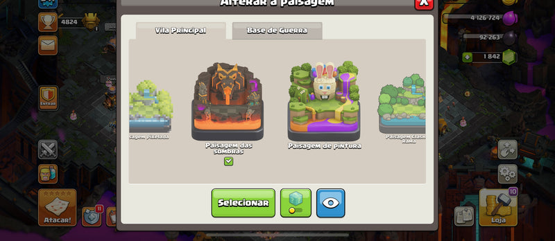 Cv17 | 5 Paisagens | 54 Skins | Equipamentos 90% | Set Mágico | (+50)