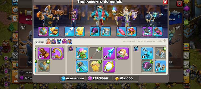 ⚡CV 17 BRABA(Paisagem Clash of Dragons) (M+59)