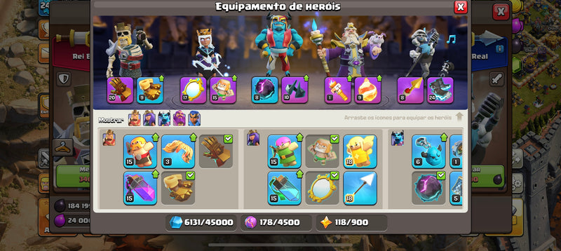 Cv17 | 5 Paisagens | Paisagem lendária | 30 Skins | (+10)