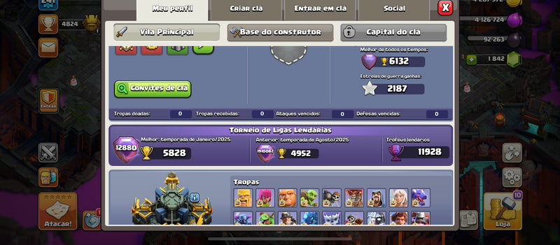 Cv17 | 5 Paisagens | 54 Skins | Equipamentos 90% | Set Mágico | (+50)