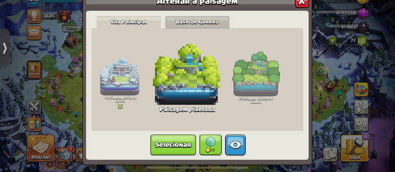 Cv16 | 3 Paisagens | 16 Skins | (+99)