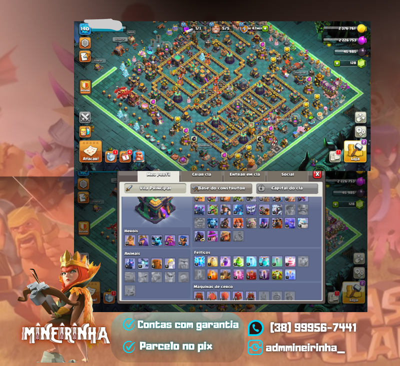 ⚡CV 14 77% Full*(M+79) | 2 paisagens