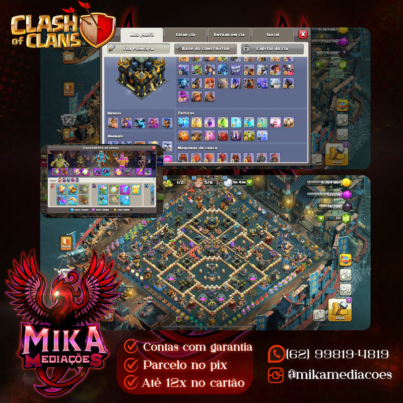 Cv17 | 7 Paisagens | 19 Skins | Lotada de Decorações | (+89)