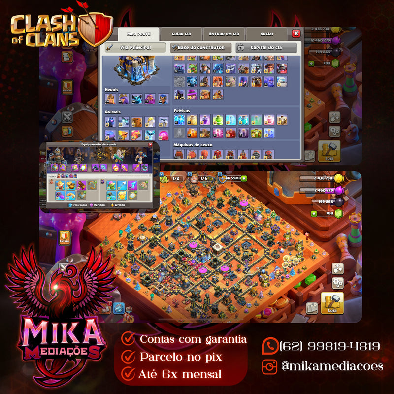 Cv18 | 4 Paisagens | 46 Skins | Equipamentos 89% | (+47)