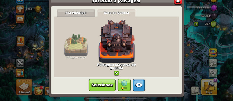 Cv17 | 3 Paisagens | Set Fantasma Completo | Lotada de decorações | (+802)