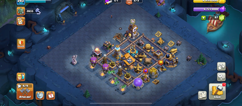 Cv18 | 4 Paisagens | 18 Skins | Set Mágico | +30 obstáculos na pá | Equipamentos 81% | (+05)