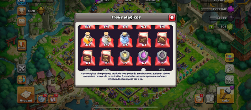 Cv17 | 8 Paisagens | 48 Skins | Muitas decorações | Equipamentos 83% | (+56)