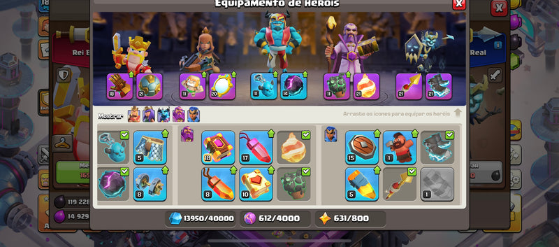 Cv14 | 1 Paisagem | 6 Skins | Equipamentos de cv14 max | (+103)