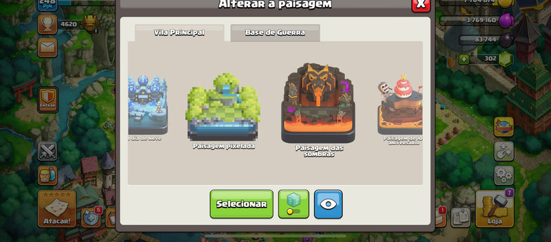 Cv17 | 8 Paisagens | 48 Skins | Muitas decorações | Equipamentos 83% | (+56)