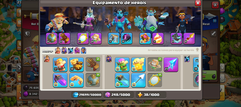 Cv17 | 3 Paisagens | 11 Skins | Equipamentos 87% | (+73)
