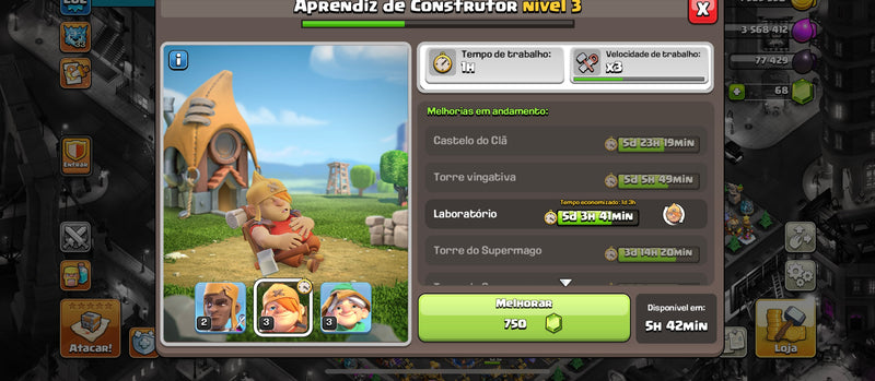 Cv18 | 4 Paisagens | 18 Skins | Set Mágico | +30 obstáculos na pá | Equipamentos 81% | (+05)