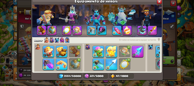 Cv17 | 3 Paisangens | 11 Skins | Equipamentos 89% | (+73)