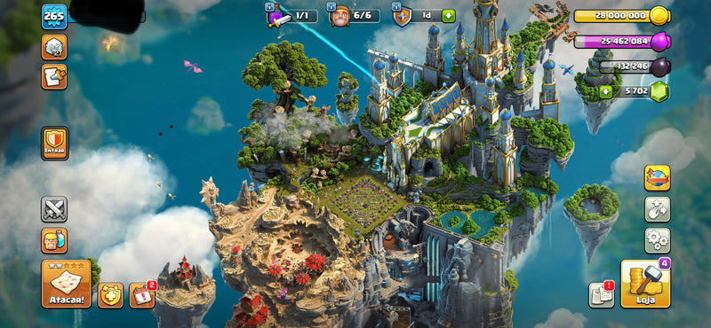 ⚡CV 17 BRABA(Paisagem Clash of Dragons) (M+59)