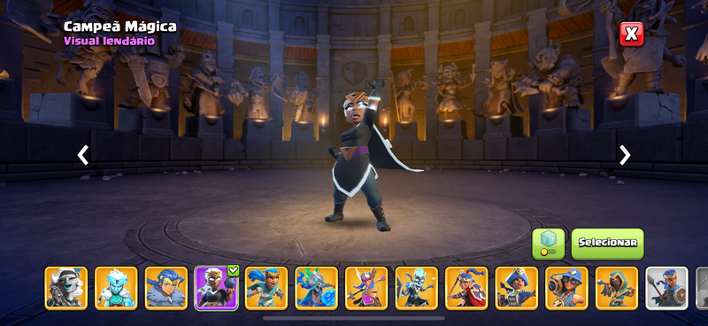 Cv17 | 5 Paisagens | 54 Skins | Equipamentos 90% | Set Mágico | (+50)