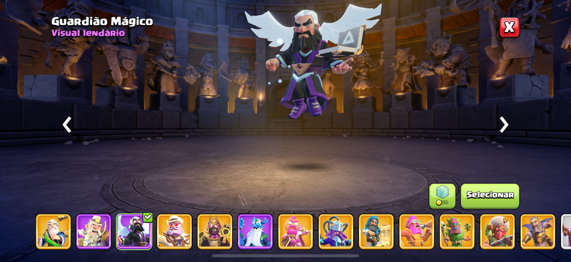 Cv17 | 5 Paisagens | 54 Skins | Equipamentos 90% | Set Mágico | (+50)