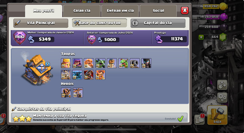 ⚡CV 17 TOP 94% Full (M+63)