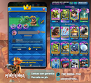 ⚡️Nível da coleção 1760 | 3 cartas Nível 16 | 11 cartas Nível  15 | +150 Emotes (M+66)