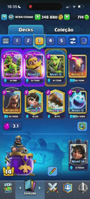 LVL 52 | 12 Evoluções | 4 cartas nível 15 | 11 cartas nível 14 +16 nível 13 (P+4)