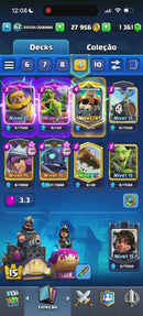 Nível 62 | 27 nível 15 e 47 nível 14 | 11 evoluções | 8 anos | 120 emotes | (