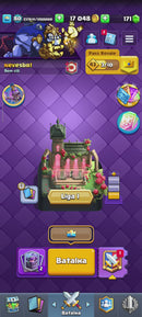 Clash Royale | nível 80 | 40 cartas nível 16 | todas evoluções todos heróis | (