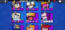 Brawl Stars | 89.000 troféus | criada em 2019 | 93 Brasil nível 11 e 84 com hipercargas | 65 prestígio | 410 skins | (