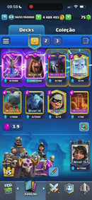 Nível 64 | 29 nível 15 e 84 nível 14 | 21 evoluções | 8 anos | 140 emotes | (