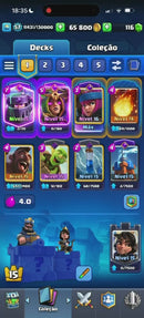 🇧🇷*CONTA INSANA LVL 57*🇧🇷| 1 nvl 16 | 7 nvl 15 | 12 evoluções (M+69)