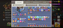 Clash of Clans | cv18 (semifull) | nível 217 | 20 skins (11 lendárias) | 6 paisagens | (