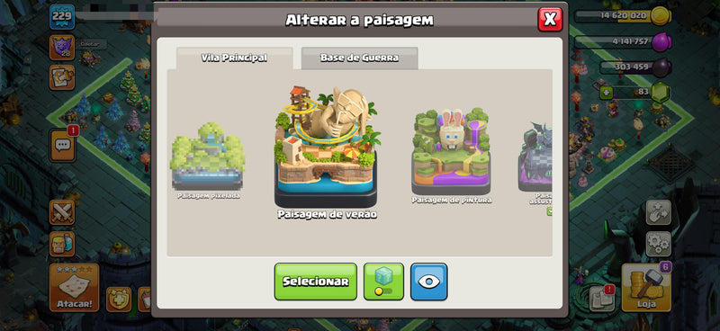 CV17 full/insana | Obstáculos raros | 3 Paisagens | Heróis 100/100/81/75/50 | Equipamentos full (c+0)