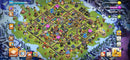 Clash of Clans cv18 | nível 226 | 24 skins (6 lendárias) | 4 paisagens | (
