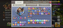 Clash of Clans | cv18 | nível 265 | 48 skins (13 lendárias) | 2 paisagens (1 lendária) | 89% Full | (