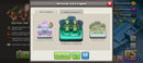 Clash of Clans | cv18 | nível 260 | 72 skins (23 lendárias) | 13 paisagens (2 de guerra) | 88% Full |   (