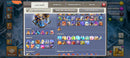 ✨ **Cv18 semi Full | nível 259 | 65skins (17 lendárias) | 11 paisagens (2 de guerra ) | 7k troféus Lendários** ✨