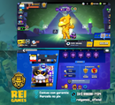 Brawl Stars | 101k trofés | 100 Brawl nível 11 | 98 hipercargas | 160k ouro | 350 gemas | 427 skins | (