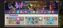 Cv18 semi Full | nível 265 | 69 skins (23 lendárias) | 10 paisagens (1 lendária) | 10k troféus Lendários | (
