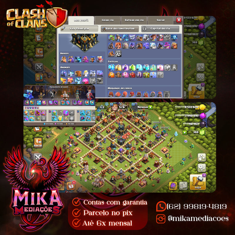 Cv17 | 1 Paisagem | 12 Skins | 1 passe no estoque | (+040)