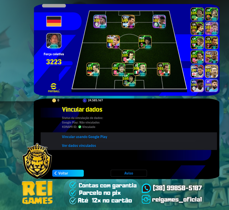 Força 3.223 | 100% limpa | (01+1)