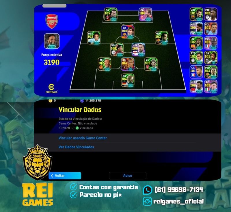 Efootball | força 3.190 | Messi | van Dijk | Kane | Oliver Kahn | yamal | Neymar (santos) | Vini junior| (#1)