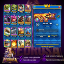 LVL 52 | 12 Evoluções | 4 cartas nível 15 | 11 cartas nível 14 +16 nível 13 (P+4)